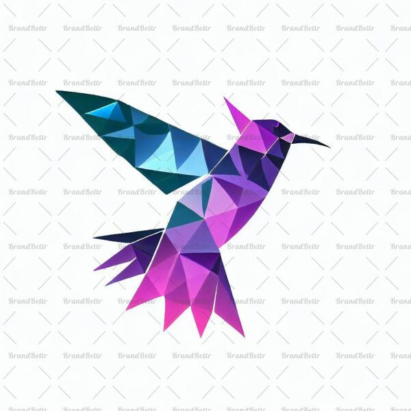 Geometrischer Kolibri